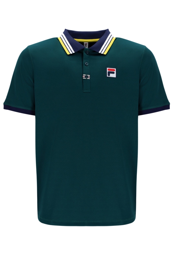 Heritage S-S Solid Polo Fila