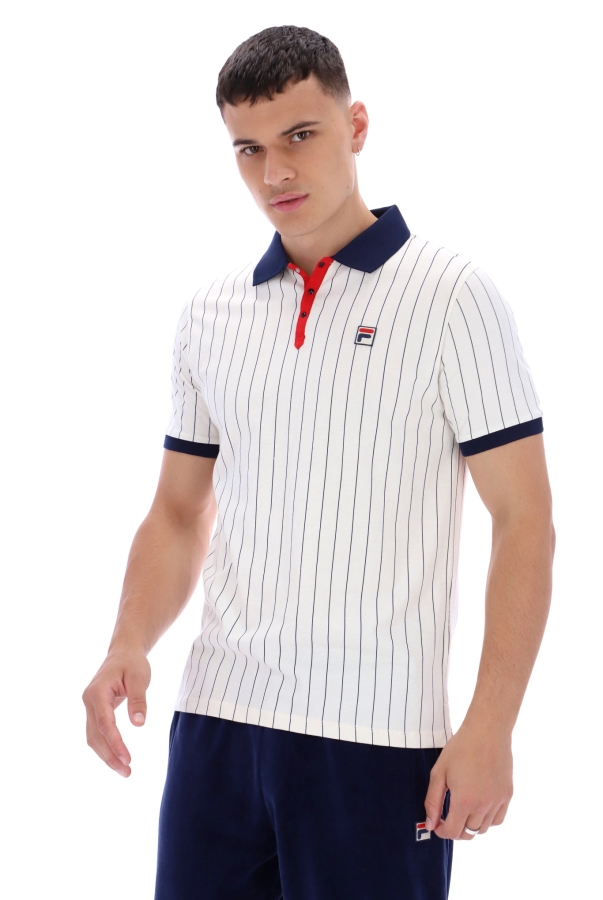 BB1 Classic Vintage Fila Striped Polo