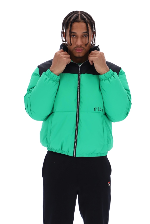 Fila Evan Unisex Panelled Puffer Jacket