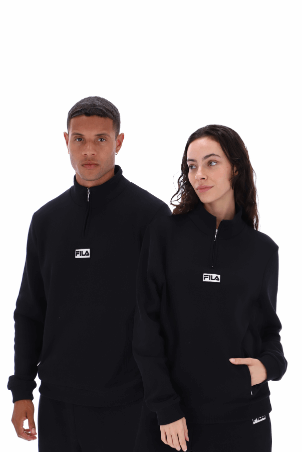 Raffy Unisex Recycled 1-4 Zip Fleece Fila