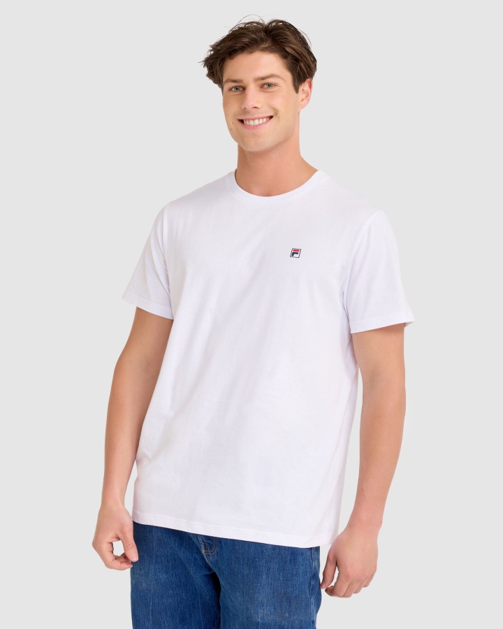 White Fila Aaron Tee
