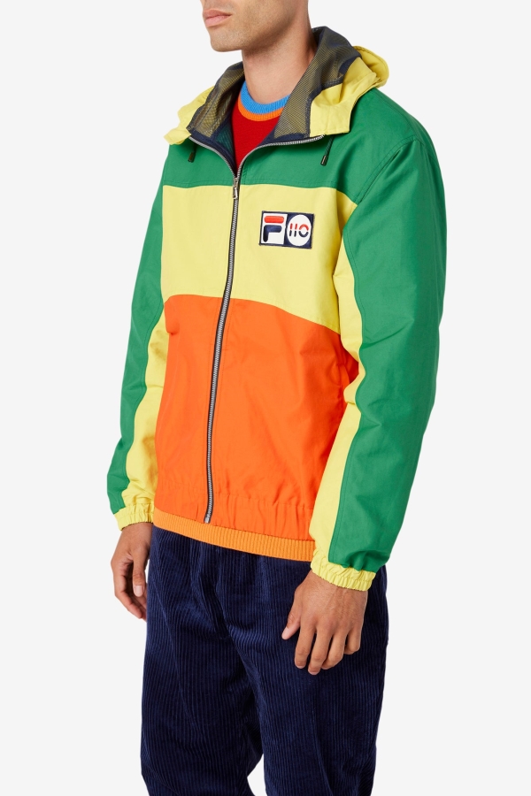 Fila Green-Yell-Orange Ski Jacket