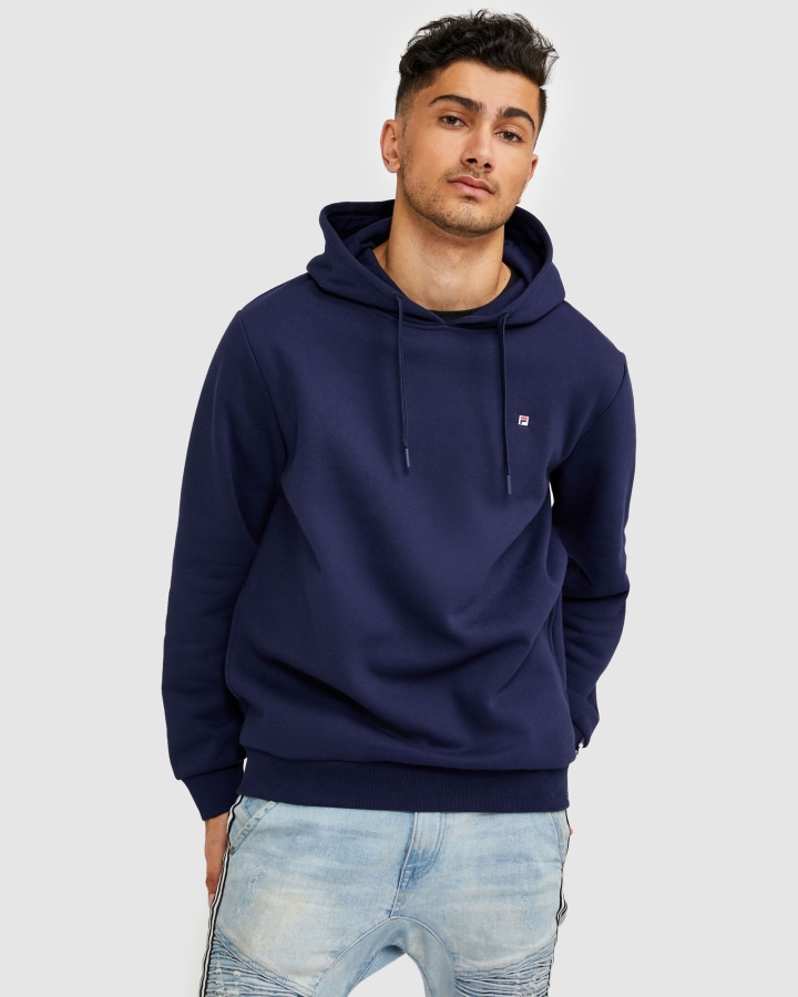 Unisex Badge 2.0 Hood Fila New Navy