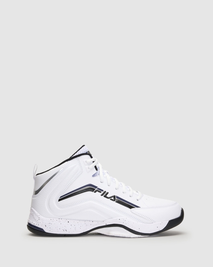 Men's Spitfire Evo Fila White-Fnavy-Black