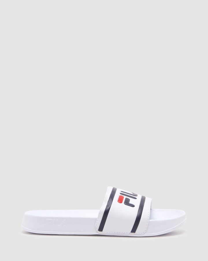 Fila White FILA SLIDE