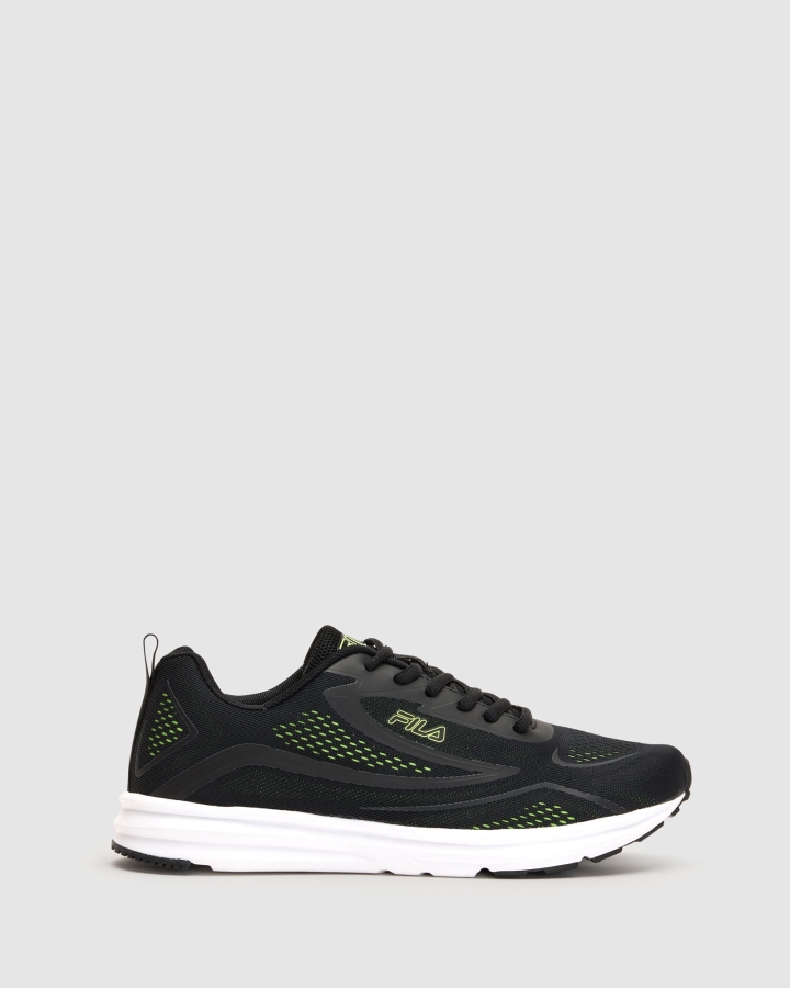 Black-Lime Men's Pavia Fila