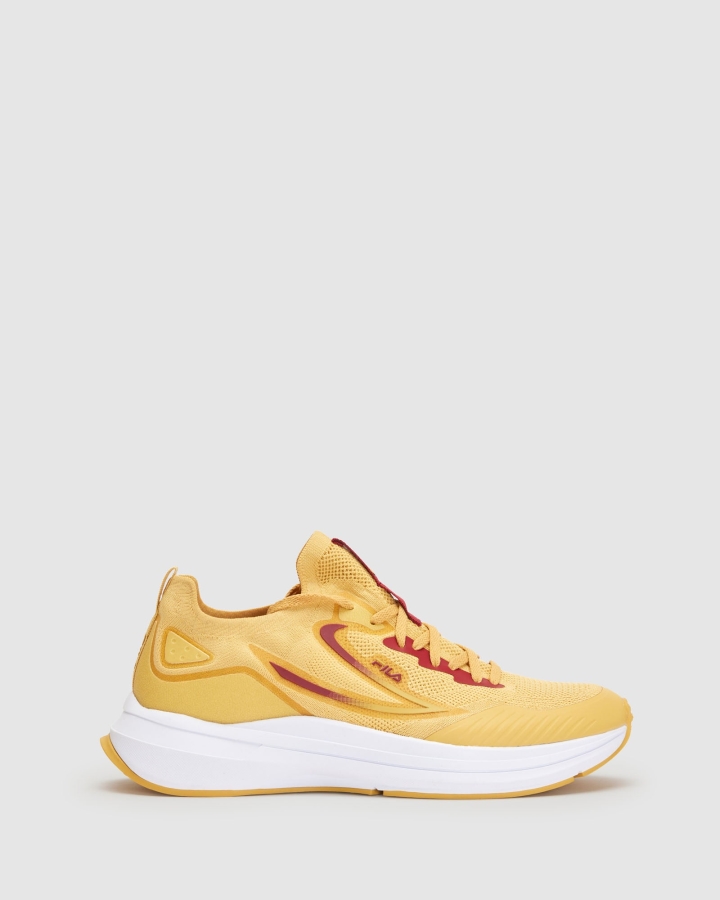 Fila Men's Kinetic Training Rattan-Garnet-White