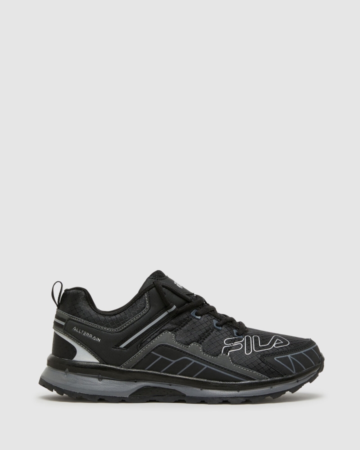 Fila Men's FILA Cagliari Black-Grey-Silver