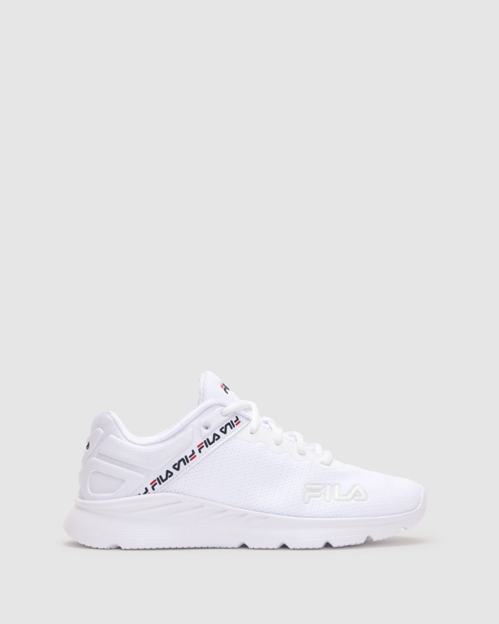 Fila White-Navy-Red Women's Lightspin
