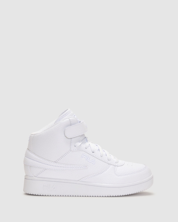 White-White Women's A-High Fila