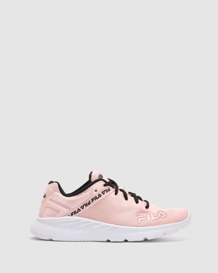 Pinkdogwood-Black-White Fila Women's Lightspin