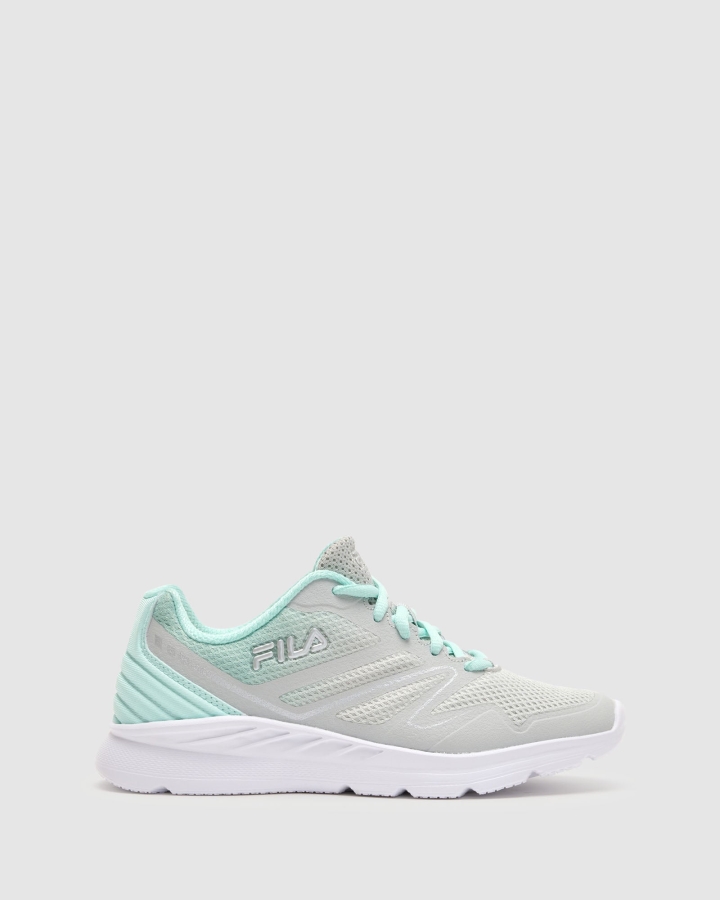 Women's Memory Panorama 8 Glaciergray-Fairaqua-White Fila