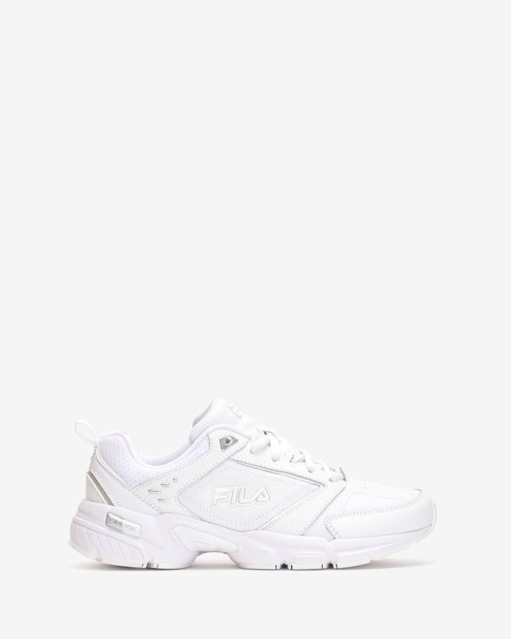 Fila White-Silver Women's Memory Decimus 8