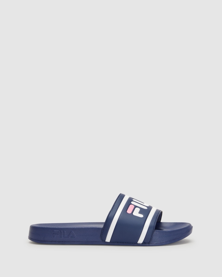 Fila Navy-Pink Women's Amalfi Slide