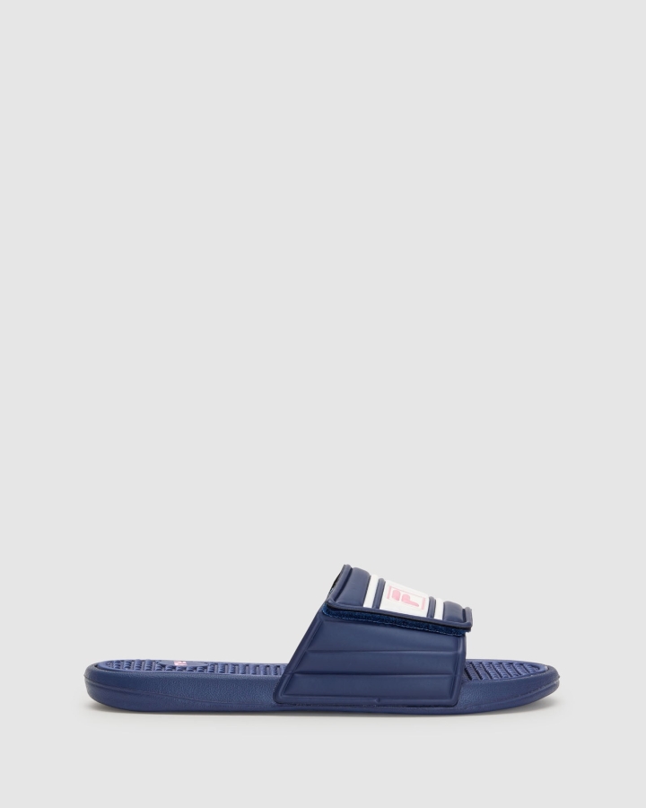 Navy-Pink Women's Atrani Slide Fila