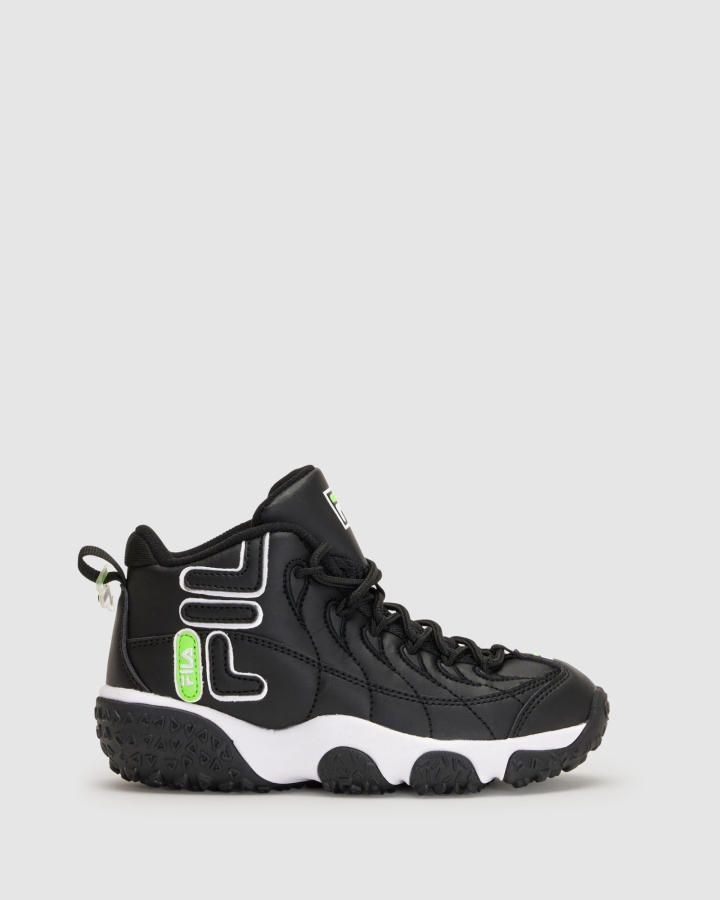 Fila Kid's Snake Dancer Black-Grgecko-White