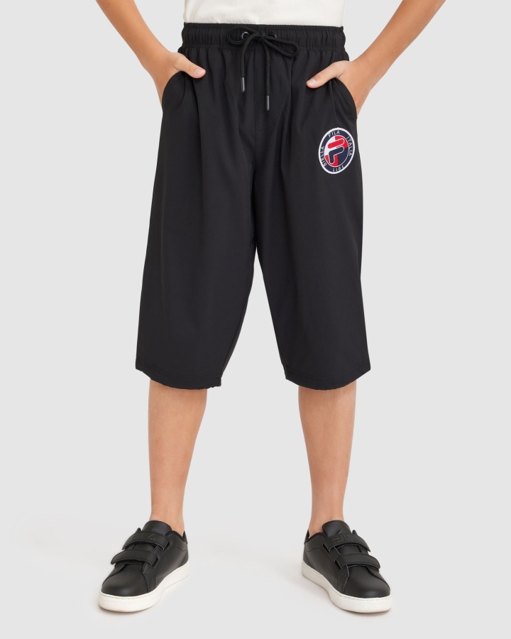 Black Boy's Ryan 3-4 Pant Fila