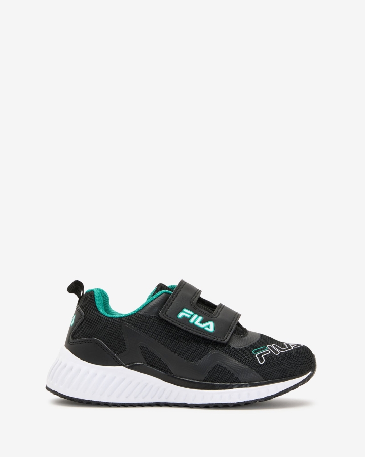 Kid's FILA Stressa Strap Fila Black-Green