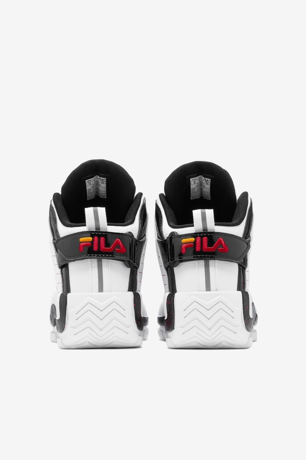 White-Black-Gold Men\'s Grant Hill 2 Fila