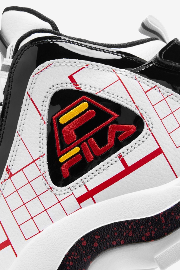 White-Black-Gold Men\'s Grant Hill 2 Fila