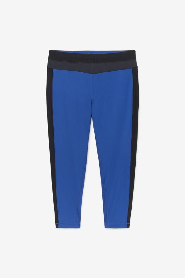 Forza Texture High Waist Legging Fila Navy Peony-Black