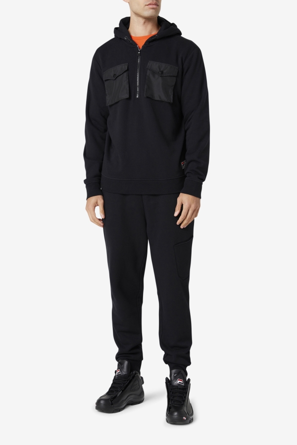 Mekong Hoodie Black Fila