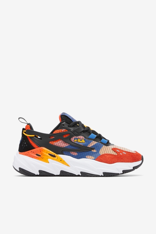 Saffron-Blue-Mandarin Red Fila Men's Ray Tracer Evo