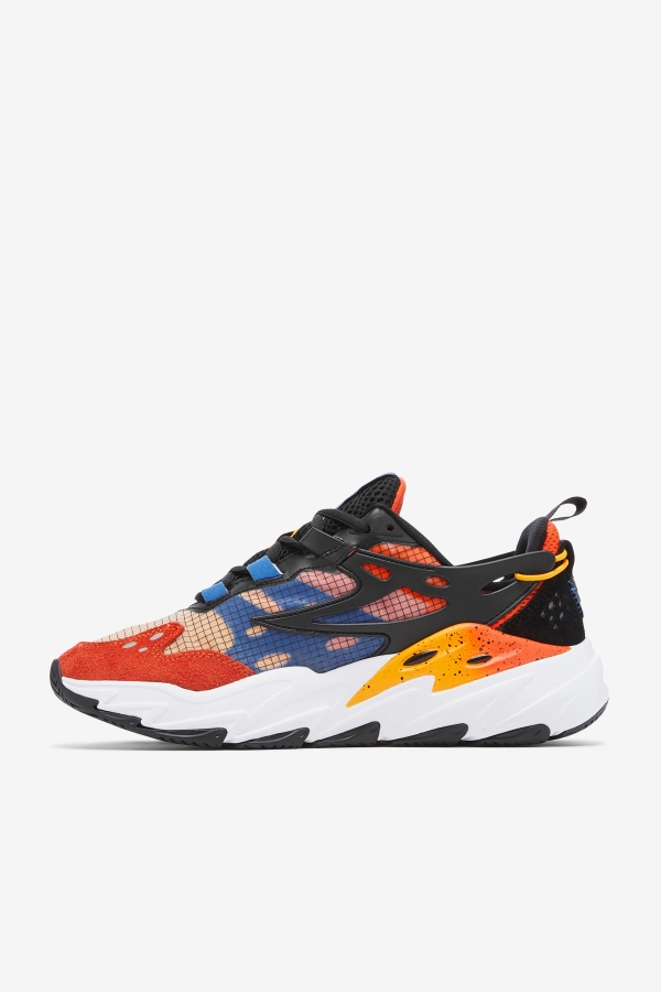 Saffron-Blue-Mandarin Red Fila Men\'s Ray Tracer Evo