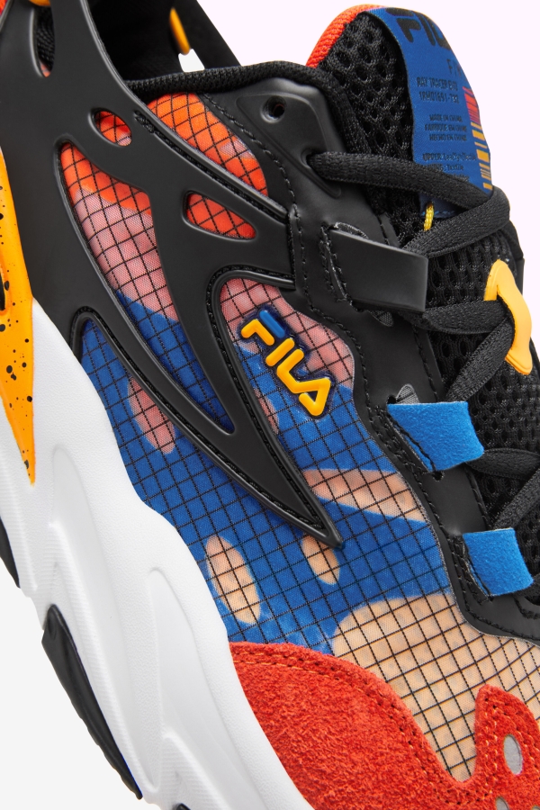 Saffron-Blue-Mandarin Red Fila Men\'s Ray Tracer Evo