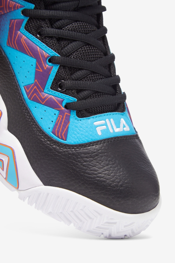 Black-White-Purple Men\'s MB Fila