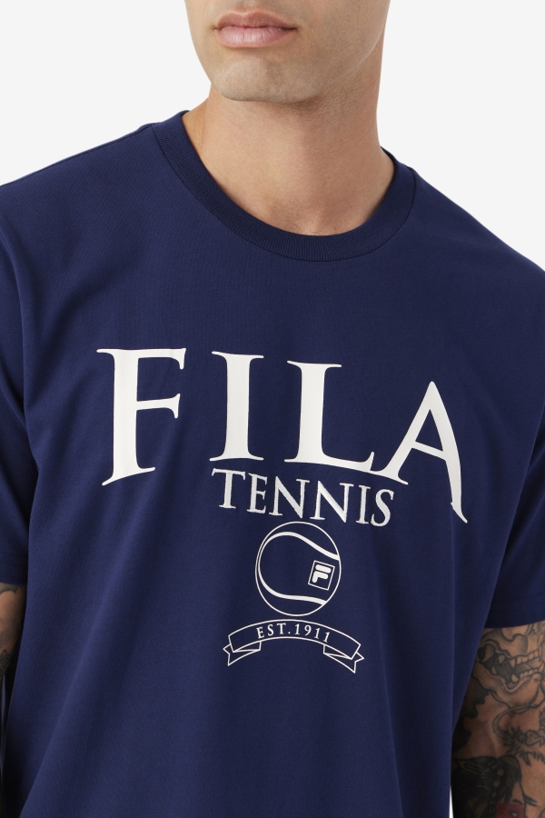 Fila Saran Tee Navy-Gardenia