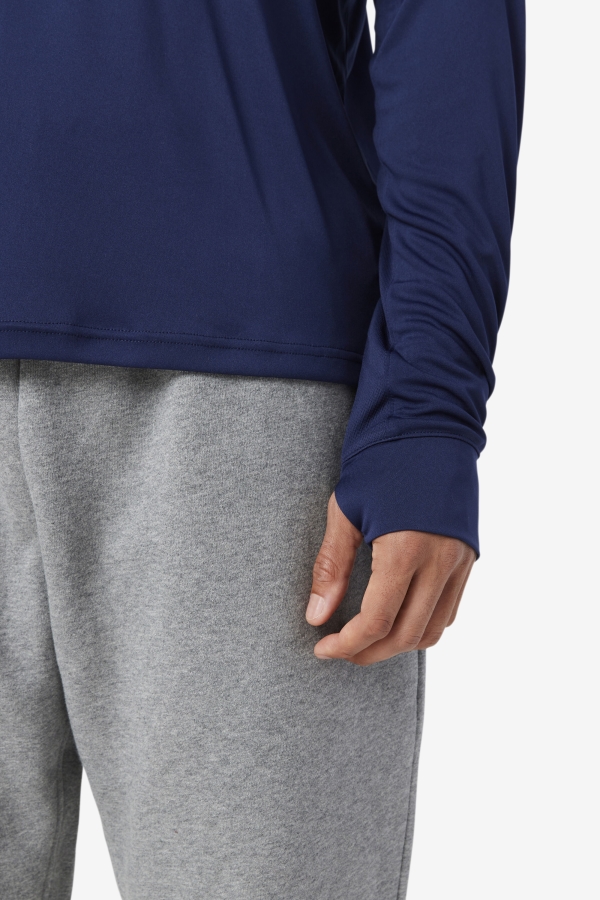 Peacoat-Black Jazam Long Sleeve Crew Fila
