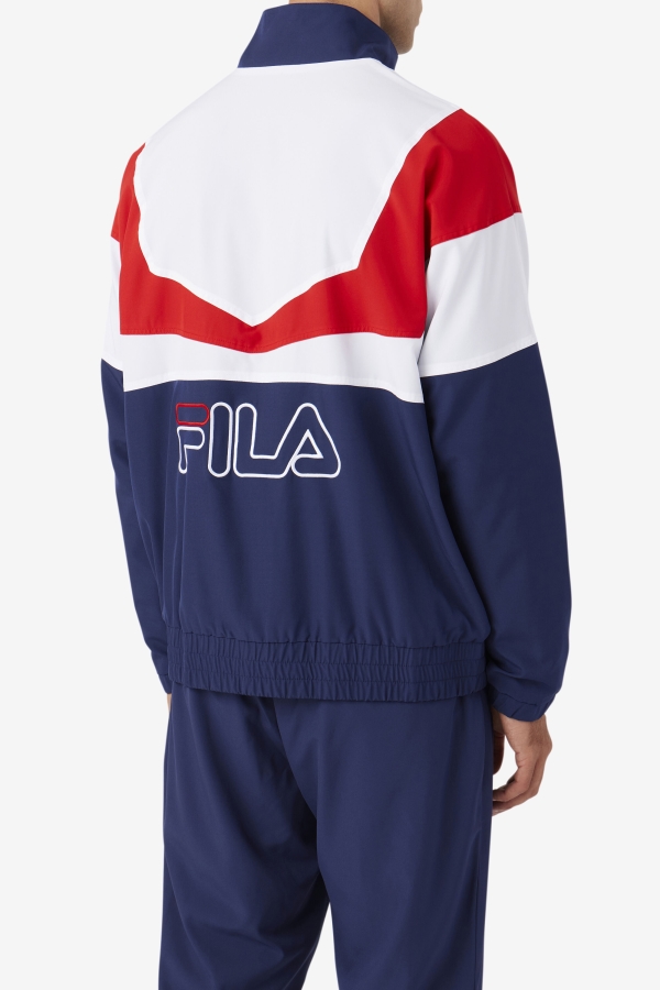 Fila Navy-White-Red Amar Track Jacket