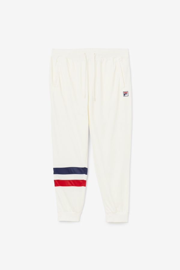 Egret-Red-Navy Fila Jaya Track Pant