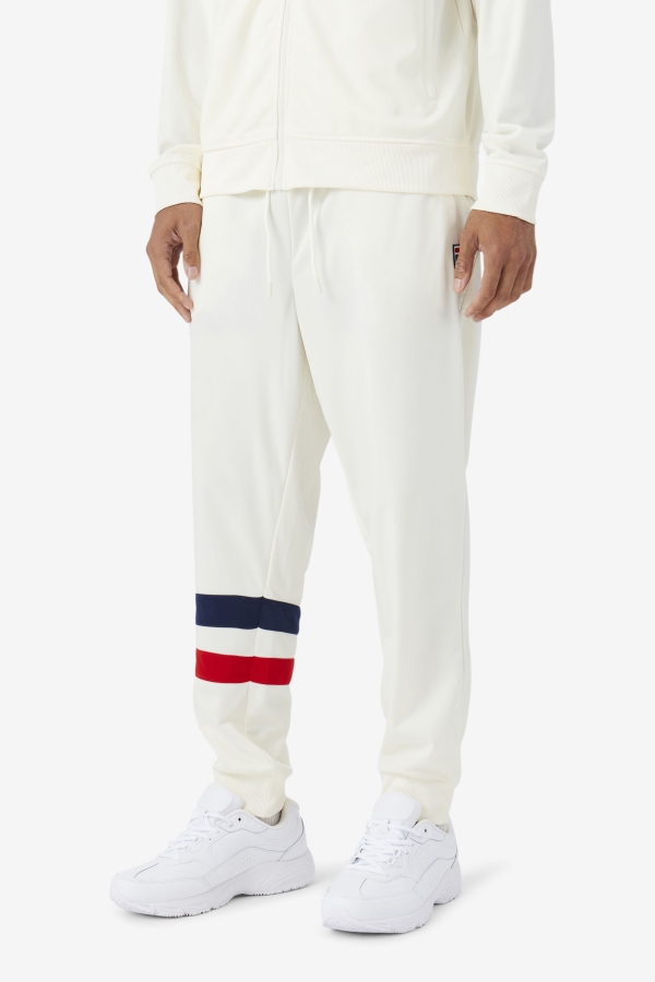 Egret-Red-Navy Fila Jaya Track Pant