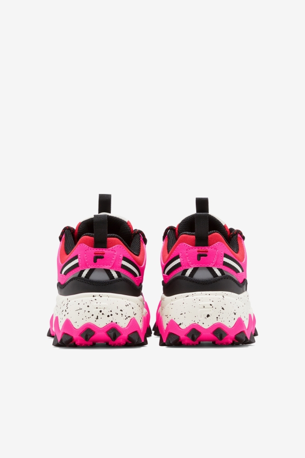 Fila Women\'s Oakmont TR Red-Pink Glow-Black