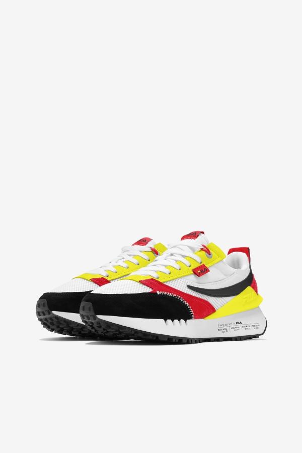 Women\'s Renno N-Generation White-Diva Pink-Yellow Fila