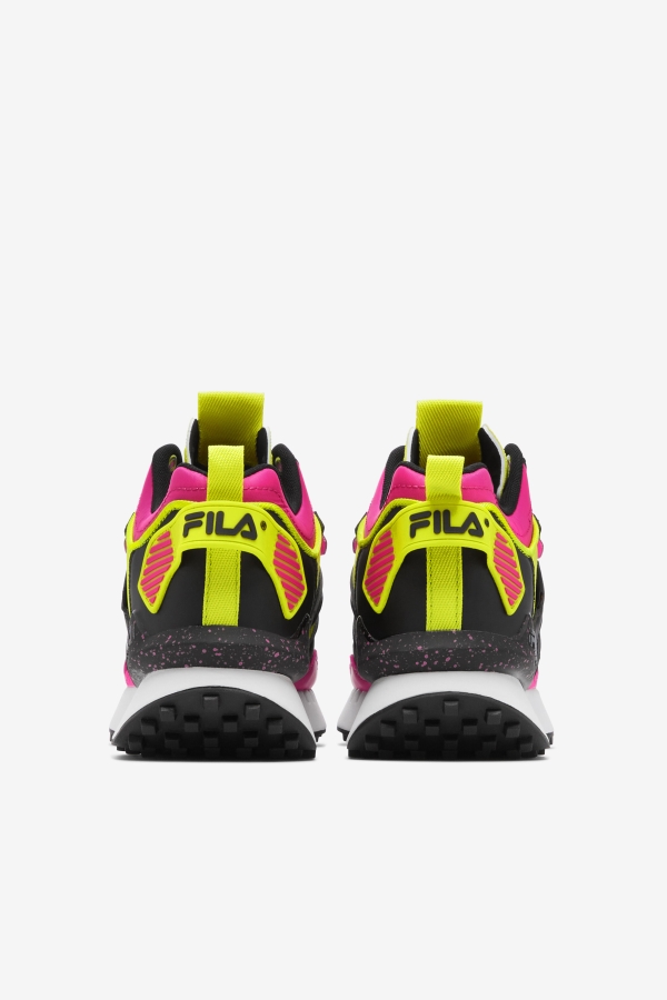 Black-White-Pink Glow Women\'s Spectra Fila