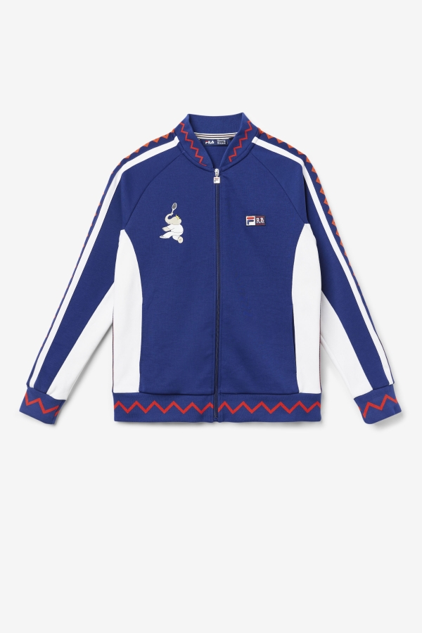 FILA X RB Babar Iggy Jacket Fila Beacon Blue-White