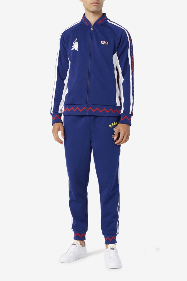 FILA X RB Babar Iggy Jacket Fila Beacon Blue-White