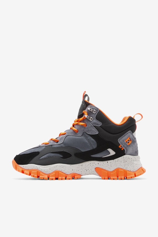 Men\'s Ray Tracer TR 2 Mid Fila Castlerock-Black-Orange