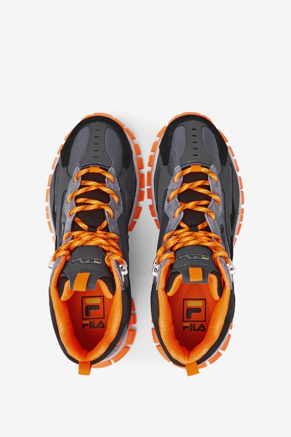 Men\'s Ray Tracer TR 2 Mid Fila Castlerock-Black-Orange