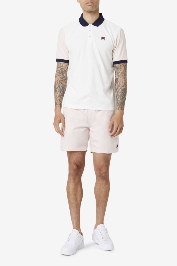 Gramme Polo Fila Marshmallow-Pink-Navy
