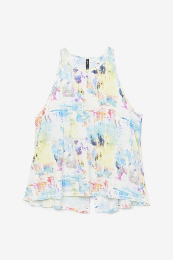 Fila Tie Dye Fi-Lux Open Back Tank Top