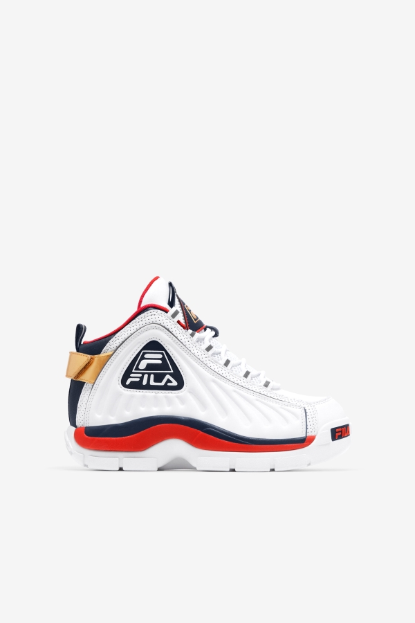 Fila Big Kids' Grant Hill 2 Game Break White-Blues-Red