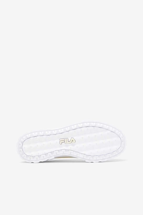 Fila Women\'s Sandblast Low Satin Lace White-Navy-White