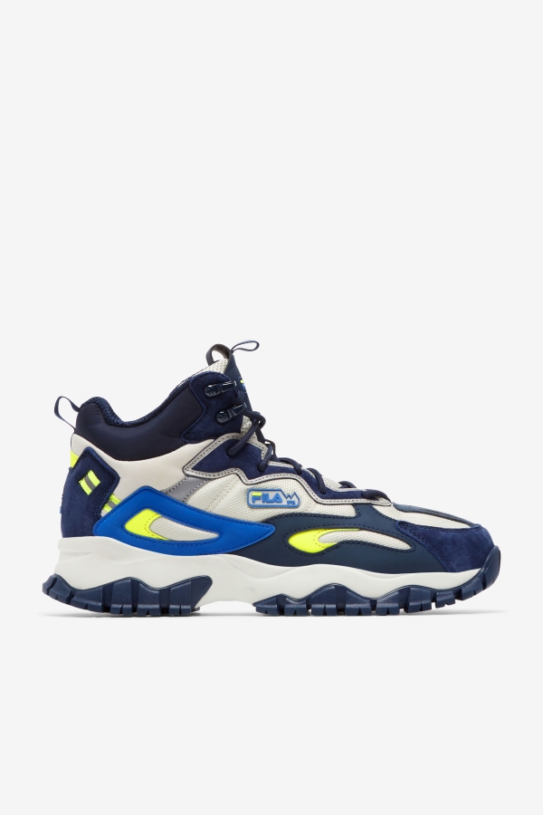 Fila Men's Ray Tracer Tr 2 Mid Pelican-Blues-Blue