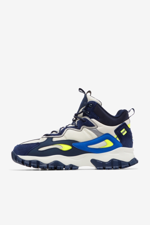 Fila Men\'s Ray Tracer Tr 2 Mid Pelican-Blues-Blue