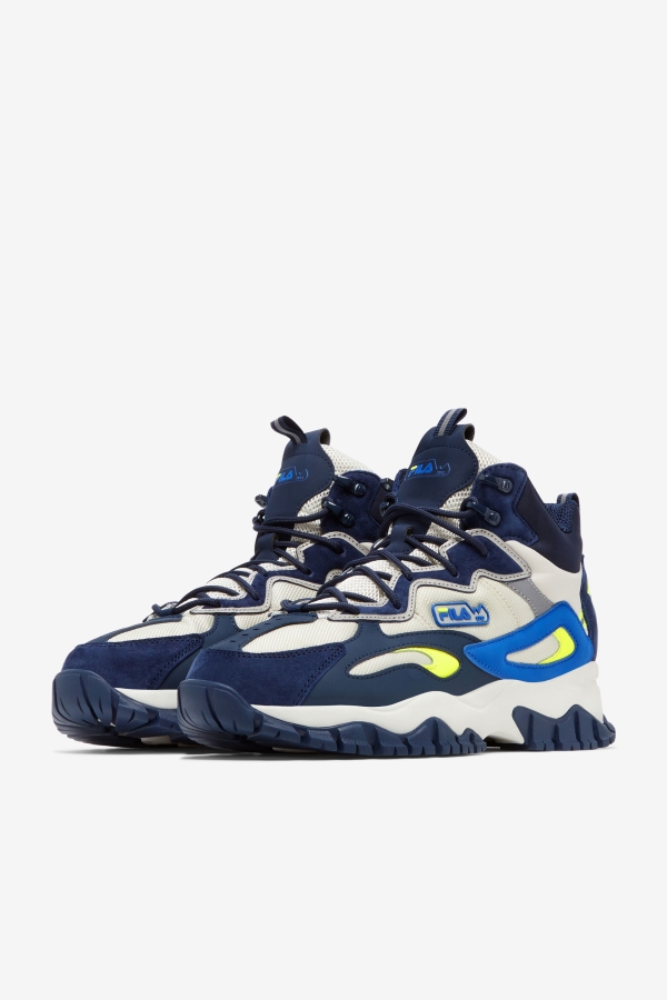 Fila Men\'s Ray Tracer Tr 2 Mid Pelican-Blues-Blue
