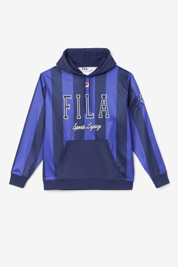 Liberty-Navy-White Soni Hoodie Fila